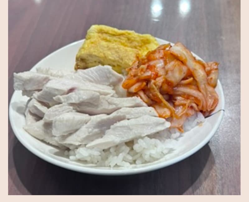 旦那さんのある日の朝食