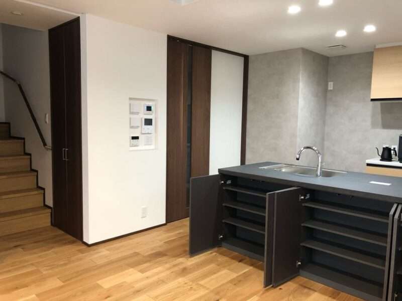 リビング階段の配置